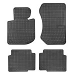 floor mats ( set, rubber, 4pc., black) BMW 3 (E36) 03.94-08.00 liftback